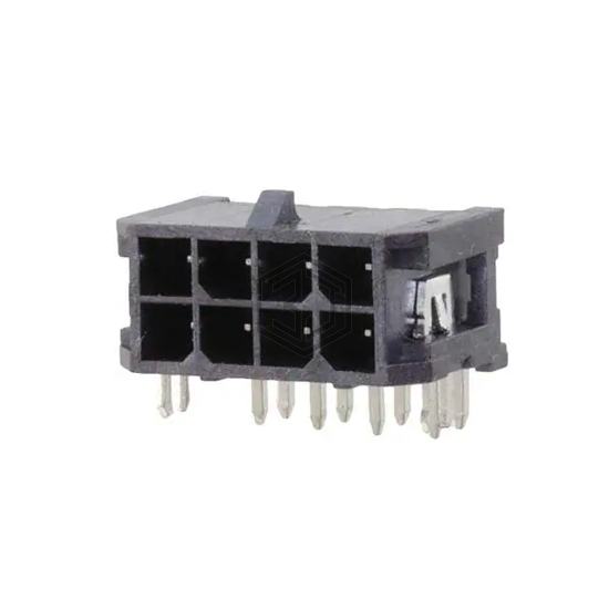 DML-08-A-H-T-A-SBL - Adam Tech - Rectangular Connectors - Headers, Male Pins