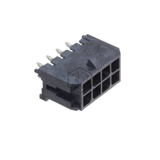 DML-08-A-V-T-A - Adam Tech - Rectangular Connectors - Headers, Male Pins