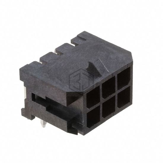 DML-06-A-H-T-A - Adam Tech - Rectangular Connectors - Headers, Male Pins