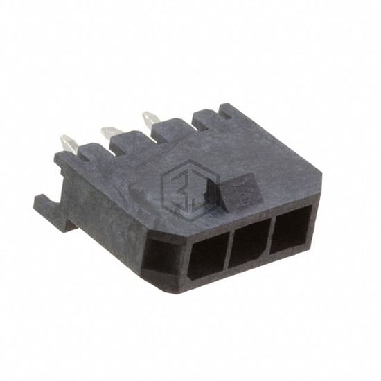 DML-1-03-A-V-T-A - Adam Tech - Rectangular Connectors - Headers, Male Pins