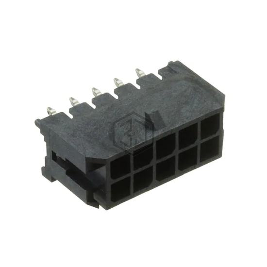 DML-10-A-V-T-A - Adam Tech - Rectangular Connectors - Headers, Male Pins