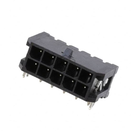 DML-10-A-H-T-A-SBL - Adam Tech - Rectangular Connectors - Headers, Male Pins