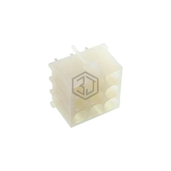 DME-09-S-P-SQ - Adam Tech - Rectangular Connectors - Headers, Male Pins