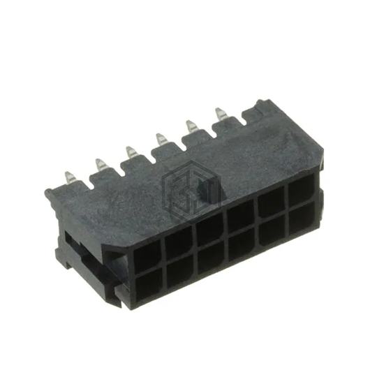 DML-12-A-V-T-A - Adam Tech - Rectangular Connectors - Headers, Male Pins
