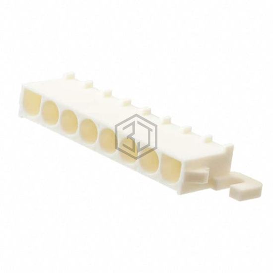 DME-M-08-RA-E - Adam Tech - Rectangular Connectors - Headers, Male Pins