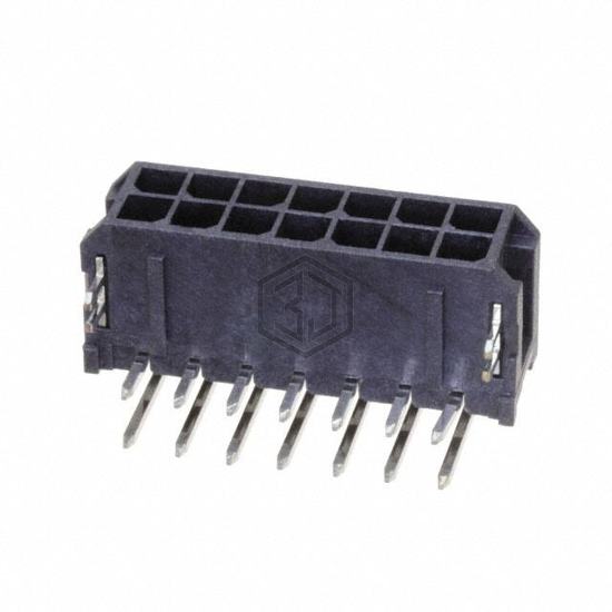 DML-14-A-H-T-A-SBL - Adam Tech - Rectangular Connectors - Headers, Male Pins