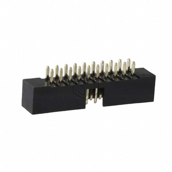 2BHR-20-VUA - Adam Tech - Rectangular Connectors - Headers, Male Pins