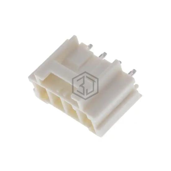 1969688-4 - TE Connectivity AMP Connectors - Rectangular Connectors - Headers, Male Pins