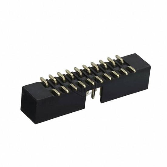 2BHR-20-VUA-SMT - Adam Tech - Rectangular Connectors - Headers, Male Pins