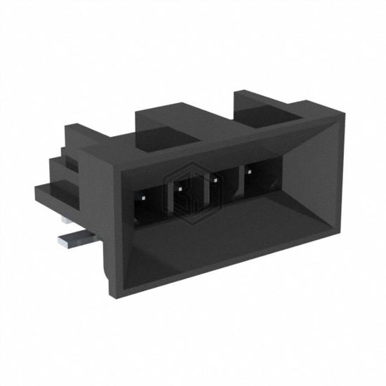 0466220400 - Molex - Rectangular Connectors - Headers, Male Pins
