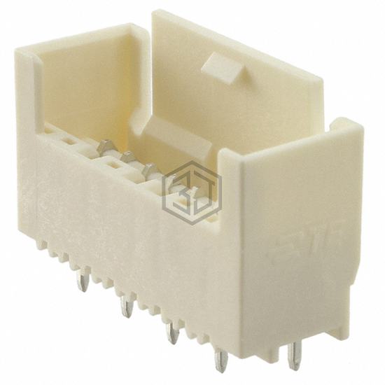 2-1971817-8 - TE Connectivity AMP Connectors - Rectangular Connectors - Headers, Male Pins