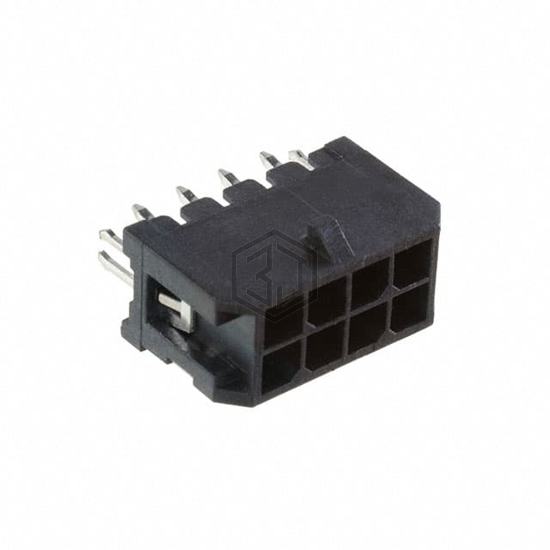 DML-08-A-V-T-A-BL - Adam Tech - Rectangular Connectors - Headers, Male Pins