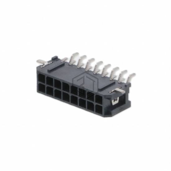 DML-16-A-H-T-A-TSMT-T/R - Adam Tech - Rectangular Connectors - Headers, Male Pins