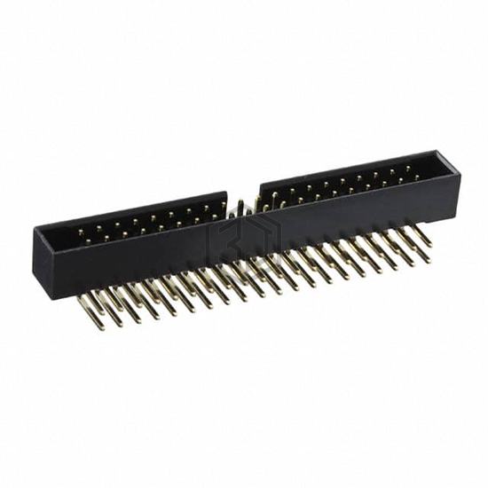 2BHR-40-HUA - Adam Tech - Rectangular Connectors - Headers, Male Pins