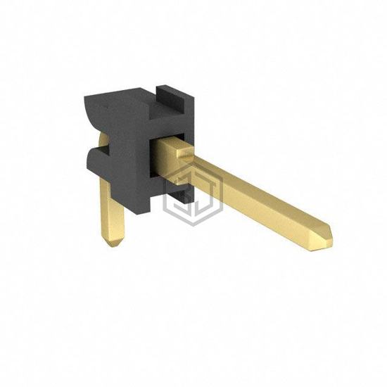 87233-1 - TE Connectivity AMP Connectors - Rectangular Connectors - Headers, Male Pins