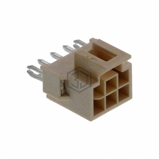 1053122106 - Molex - Rectangular Connectors - Headers, Male Pins