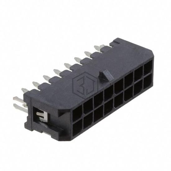 DML-16-A-V-T-A-BL - Adam Tech - Rectangular Connectors - Headers, Male Pins