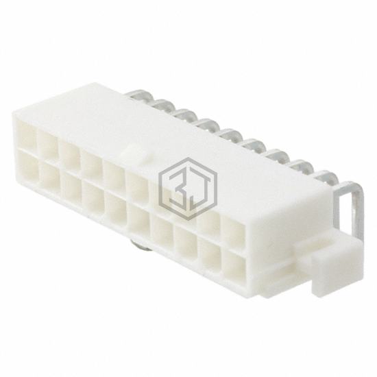 2-1586044-0 - TE Connectivity AMP Connectors - Rectangular Connectors - Headers, Male Pins