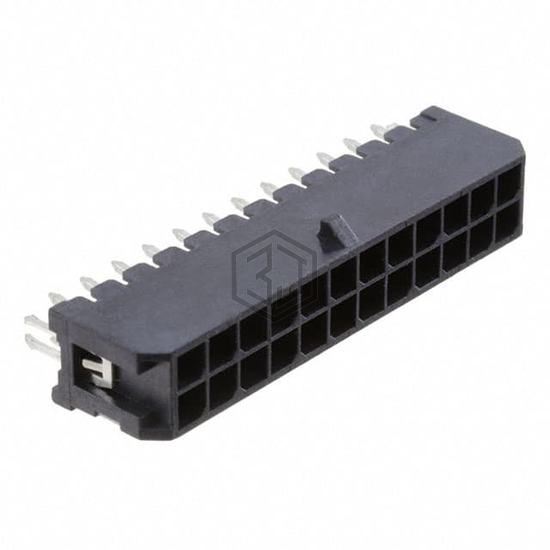 DML-24-A-V-T-A-BL - Adam Tech - Rectangular Connectors - Headers, Male Pins
