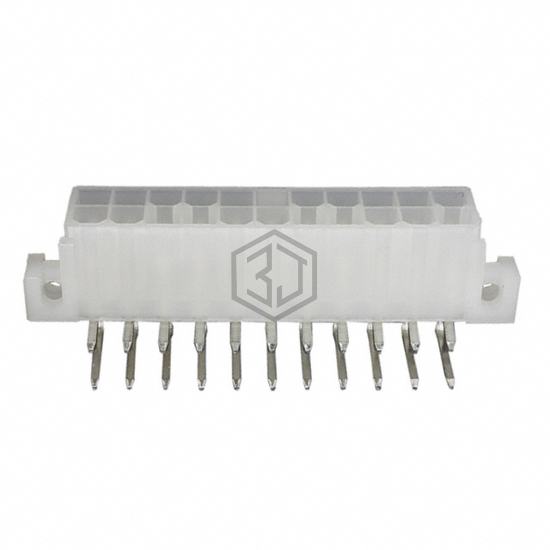 2-1586043-2 - TE Connectivity AMP Connectors - Rectangular Connectors - Headers, Male Pins