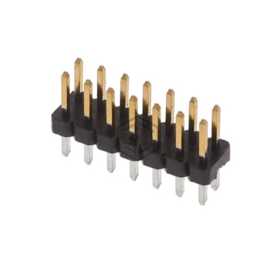 2842131-7 - TE Connectivity AMP Connectors - Rectangular Connectors - Headers, Male Pins