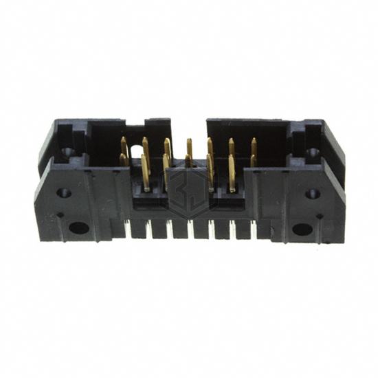 102153-2 - TE Connectivity AMP Connectors - Rectangular Connectors - Headers, Male Pins