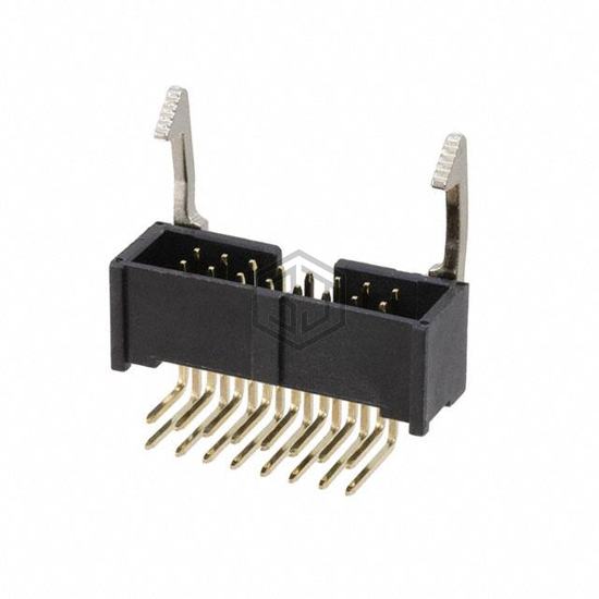BHR-16-HUA-ML - Adam Tech - Rectangular Connectors - Headers, Male Pins