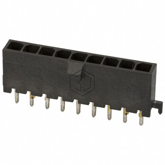 2-1445093-9 - TE Connectivity AMP Connectors - Rectangular Connectors - Headers, Male Pins