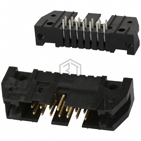 5102161-2 - TE Connectivity AMP Connectors - Rectangular Connectors - Headers, Male Pins