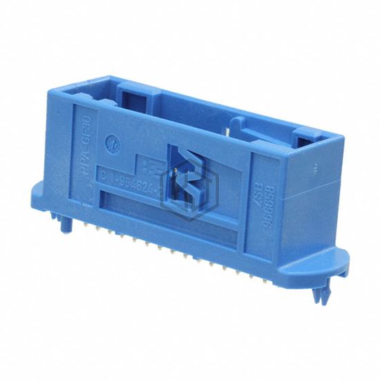 2-966658-2 - TE Connectivity AMP Connectors - Rectangular Connectors - Headers, Male Pins