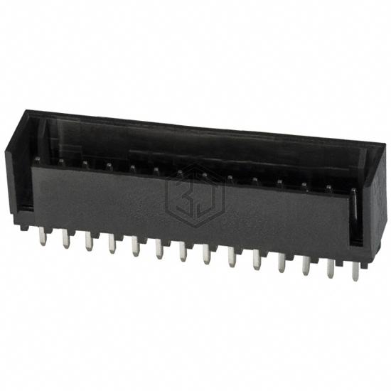 3-644861-4 - TE Connectivity AMP Connectors - Rectangular Connectors - Headers, Male Pins
