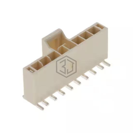 1054312108 - Molex - Rectangular Connectors - Headers, Male Pins