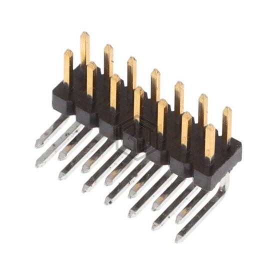 2842151-7 - TE Connectivity AMP Connectors - Rectangular Connectors - Headers, Male Pins