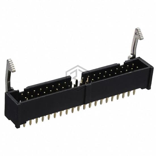 BHR-40-VUA-ML - Adam Tech - Rectangular Connectors - Headers, Male Pins