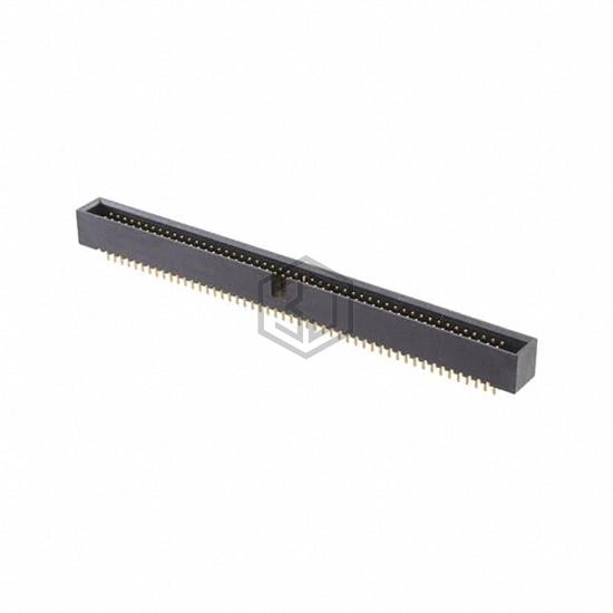 HBHR-B-100-VG - Adam Tech - Rectangular Connectors - Headers, Male Pins