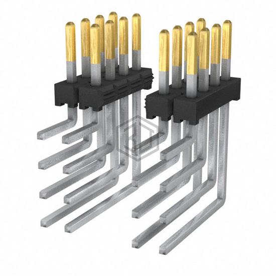 TMM-110-01-L-Q-RA - Samtec Inc. - Rectangular Connectors - Headers, Male Pins