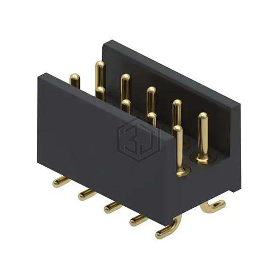 802-10-010-30-052000 - Mill-Max Manufacturing Corp. - Rectangular Connectors - Headers, Male Pins