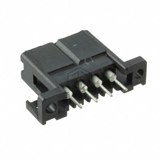 TST04RD01T - ITT Cannon, LLC - Rectangular Connectors - Headers, Male Pins