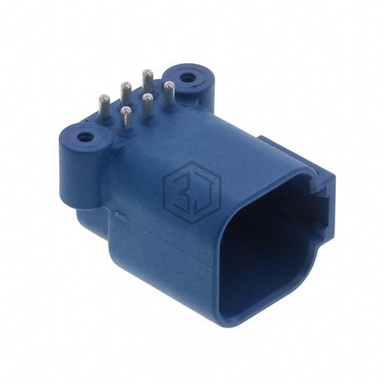 ATF13-6P2-BM13BLU - Amphenol Sine Systems Corp - Rectangular Connectors - Headers, Male Pins