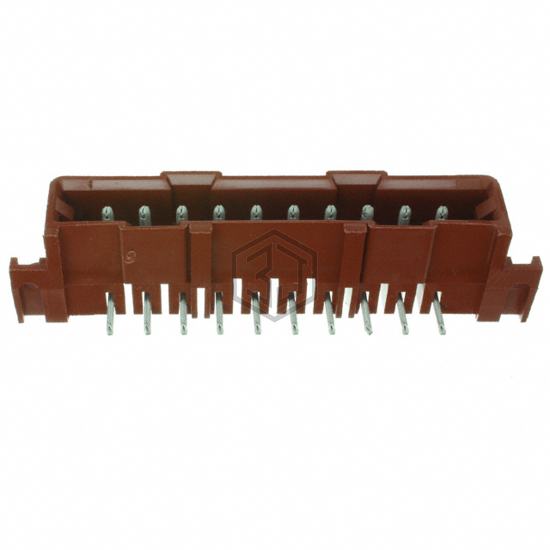 207398-6 - TE Connectivity AMP Connectors - Rectangular Connectors - Headers, Male Pins