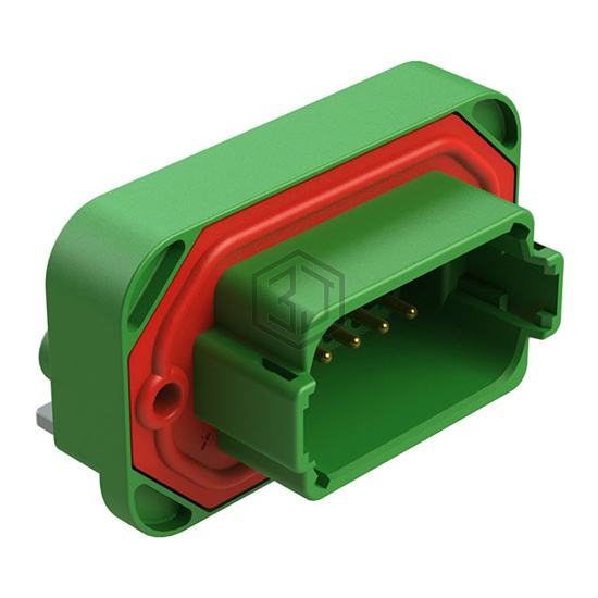 AT13-12PC-BM01 - Amphenol Sine Systems Corp - Rectangular Connectors - Headers, Male Pins