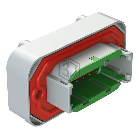 ATM13-12PC-BM01 - Amphenol Sine Systems Corp - Rectangular Connectors - Headers, Male Pins