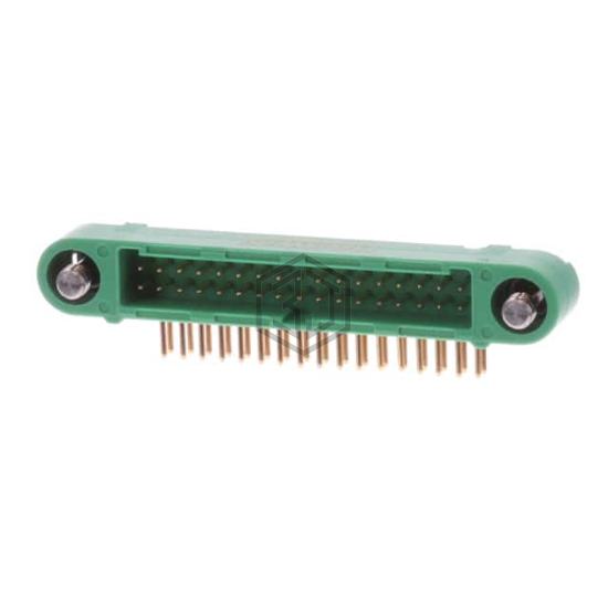 G125-MH13405M3P - Harwin Inc. - Rectangular Connectors - Headers, Male Pins