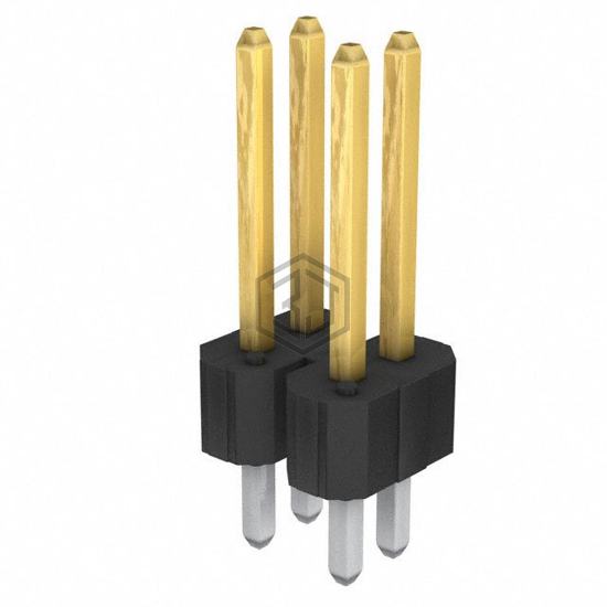 78548-204HLF - Amphenol ICC (FCI) - Rectangular Connectors - Headers, Male Pins