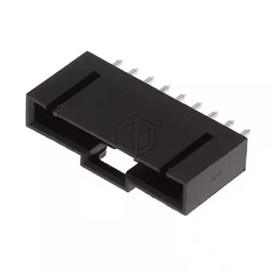 CDR-09-TS - Adam Tech - Rectangular Connectors - Headers, Male Pins