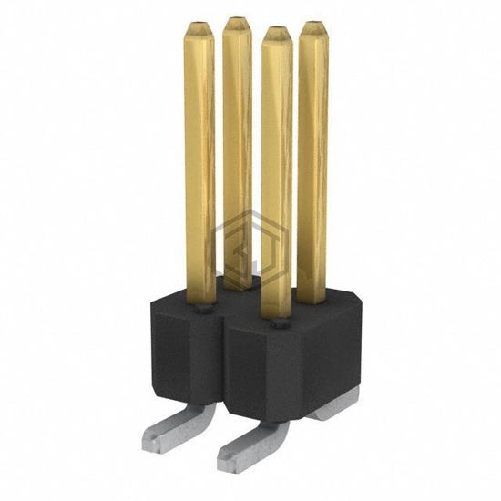 95278-802B04LF - Amphenol ICC (FCI) - Rectangular Connectors - Headers, Male Pins