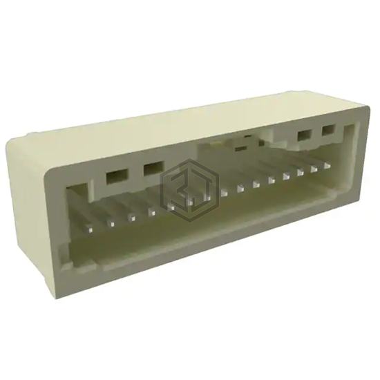 10157547-0006SR1LF - Amphenol ICC (FCI) - Rectangular Connectors - Headers, Male Pins