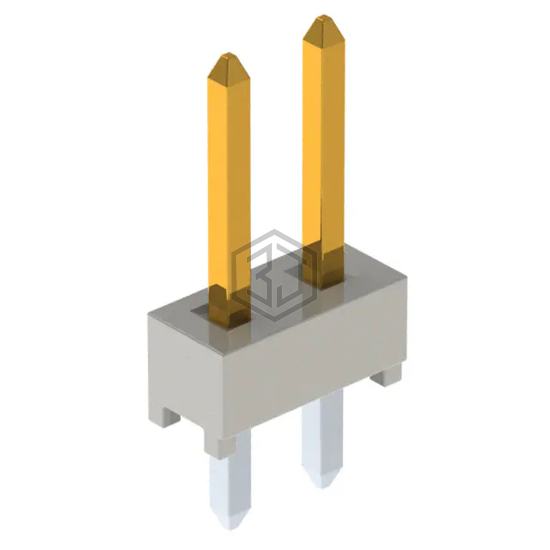 HTSW-101-07-S-D - Samtec Inc. - Rectangular Connectors - Headers, Male Pins