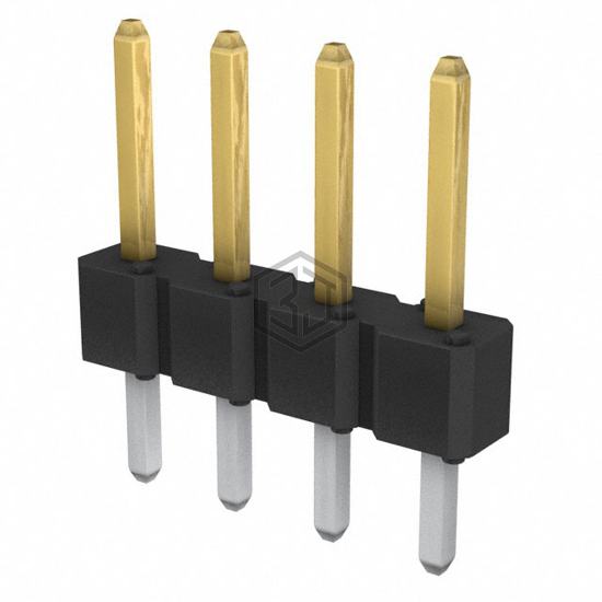 75160-102-04LF - Amphenol ICC (FCI) - Rectangular Connectors - Headers, Male Pins