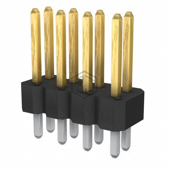 77313-124-08LF - Amphenol ICC (FCI) - Rectangular Connectors - Headers, Male Pins